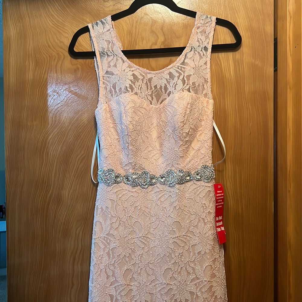 Pink prom dress